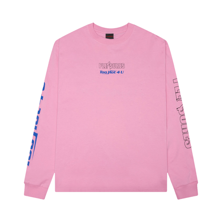 Pleasures Hot 4 U Long-Sleeve T-Shirt 'Pink'