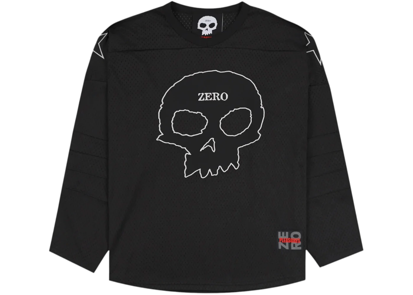 Pleasures Jamie Hockey Jersey Black