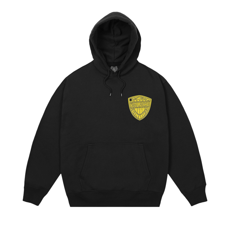 Palace Judge Dredd Shield Hood 'Black'