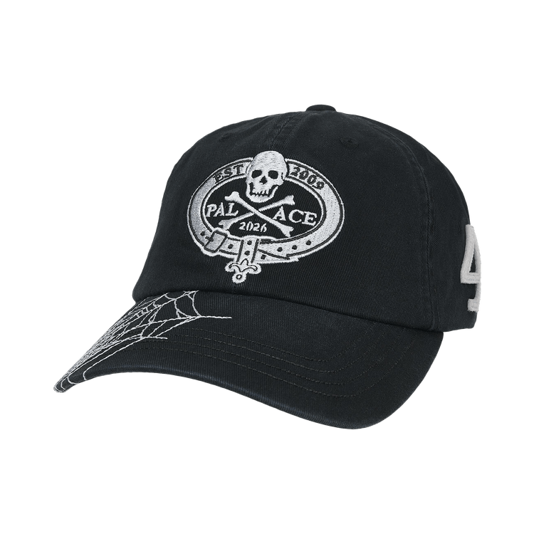 Palace Skull Crest 6-Panel 'Black'