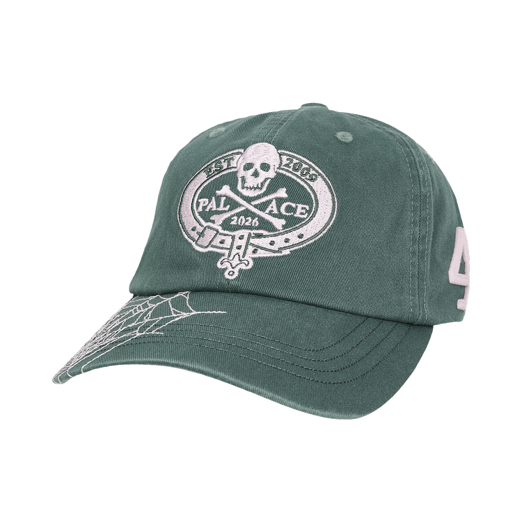 Palace Skull Crest 6-Panel 'Racey Green'