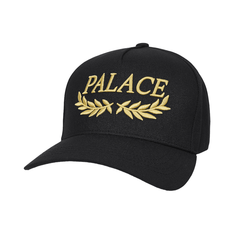 Palace Laurel P Frame 5-Panel Snapback 'Black'