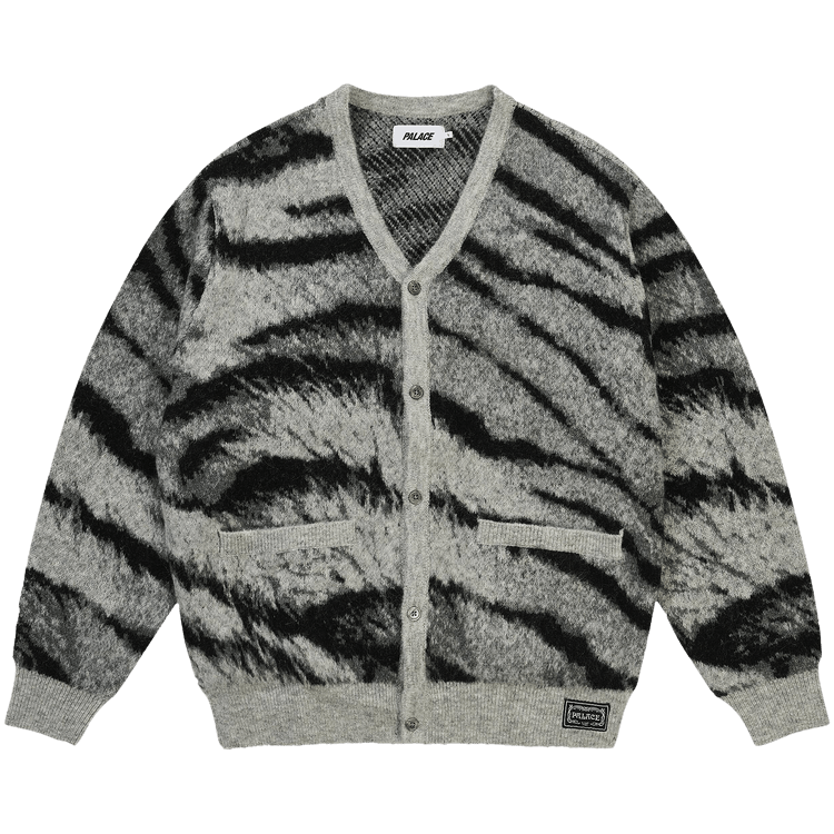 Palace Hairy Tiger Knit 'Grey'