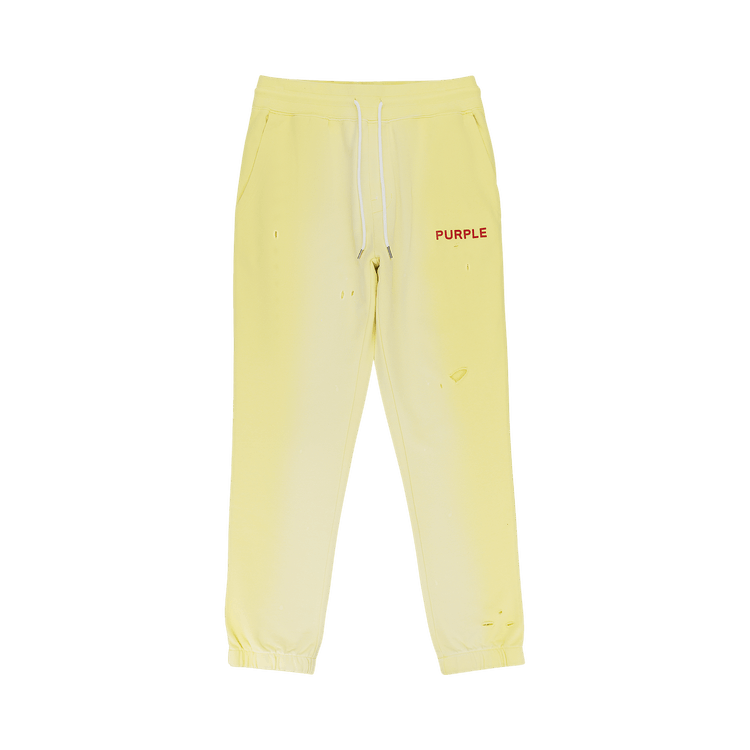 PURPLE BRAND French Terry Jogger 'Yellow'