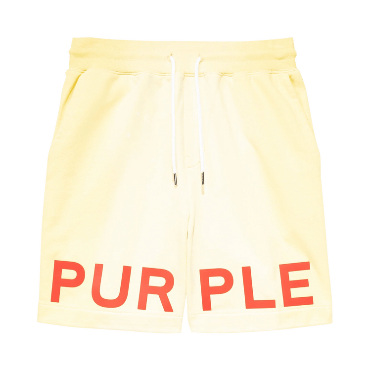 PURPLE BRAND French Terry Short 'Yellow'