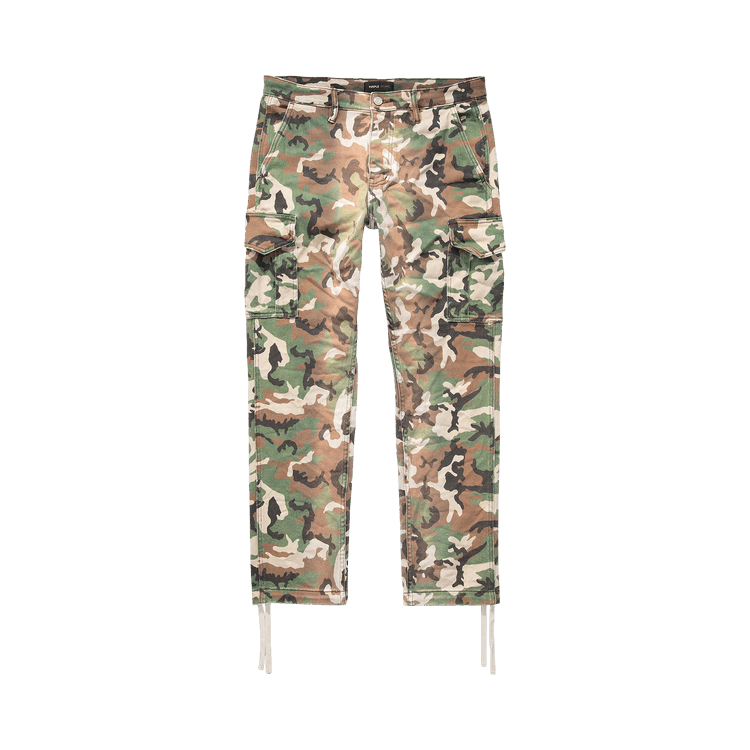 PURPLE BRAND Twill Cargo Pants 'Multicolor'