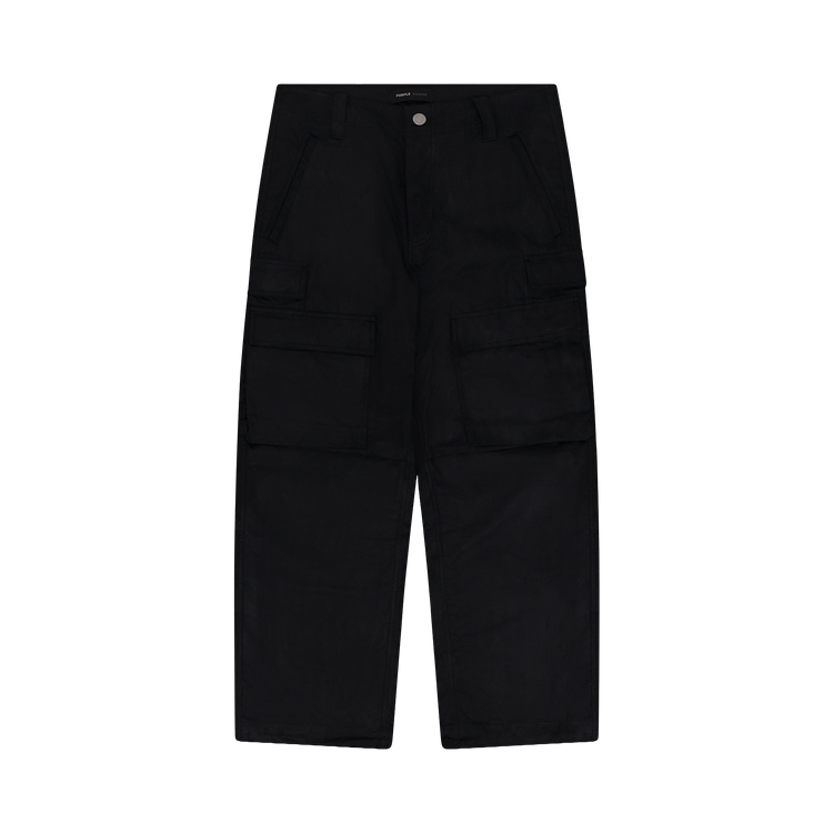 PURPLE BRAND Woven Cargo Pant 'Black'