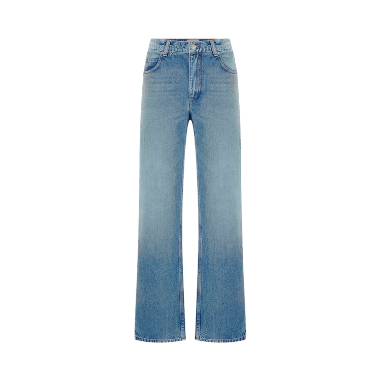 Isabel Marant Dromie Trousers 'Light Blue'