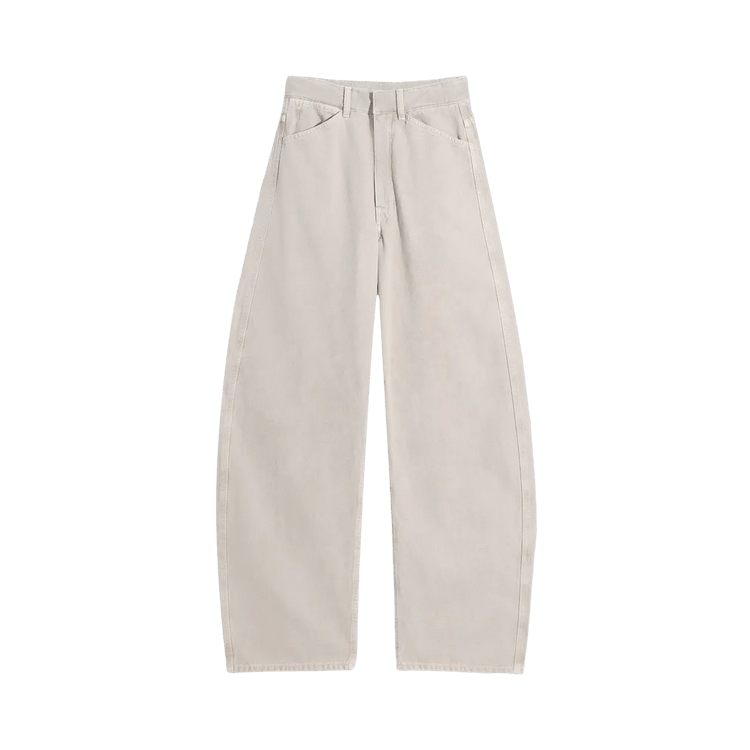 Lemaire High Waisted Curved Pants 'Moonstone'