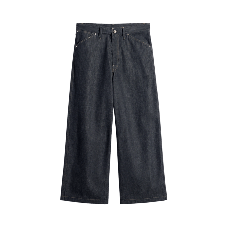 Lemaire Wide Studs Pants 'Slate'