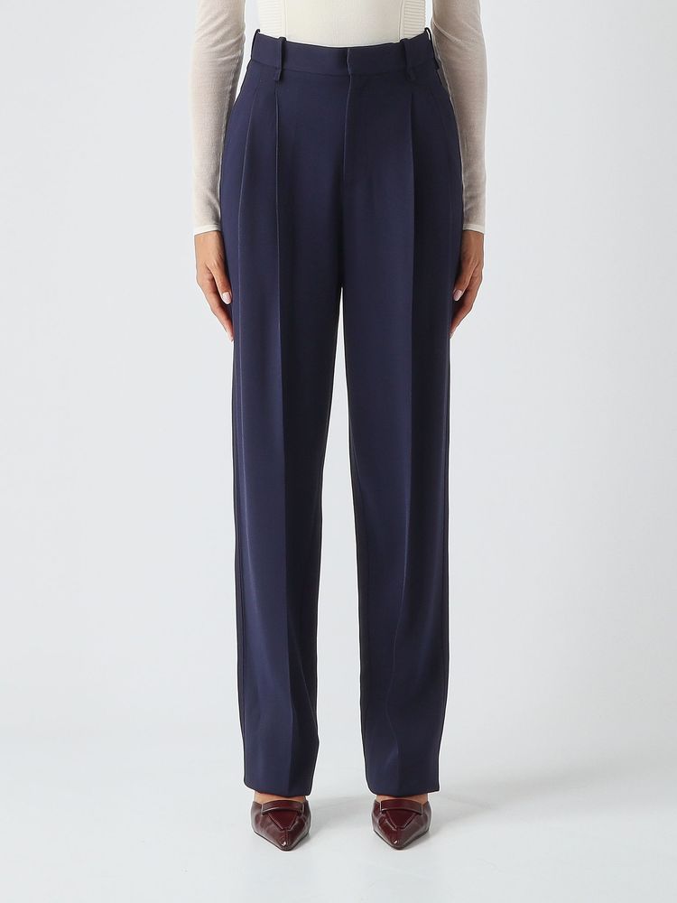 Elisabetta Franchi Pleated Wide-Leg Pants