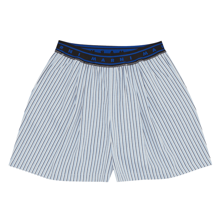 Marni Stripe Jersey Jacquard Pants 'Vivid Blue'