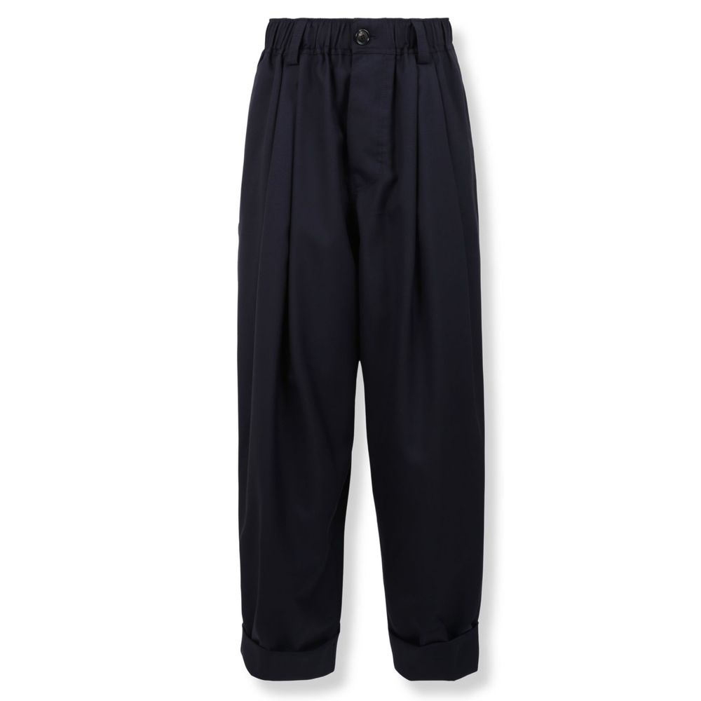 Marni Pleated Wide-Leg Pants