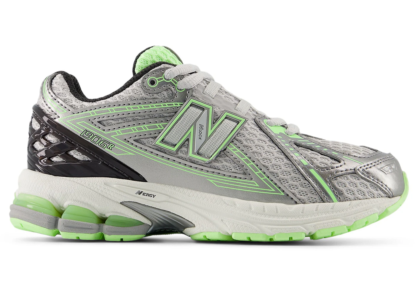 New Balance 1906R Dark Silver Metallic Mint Flash (PS)