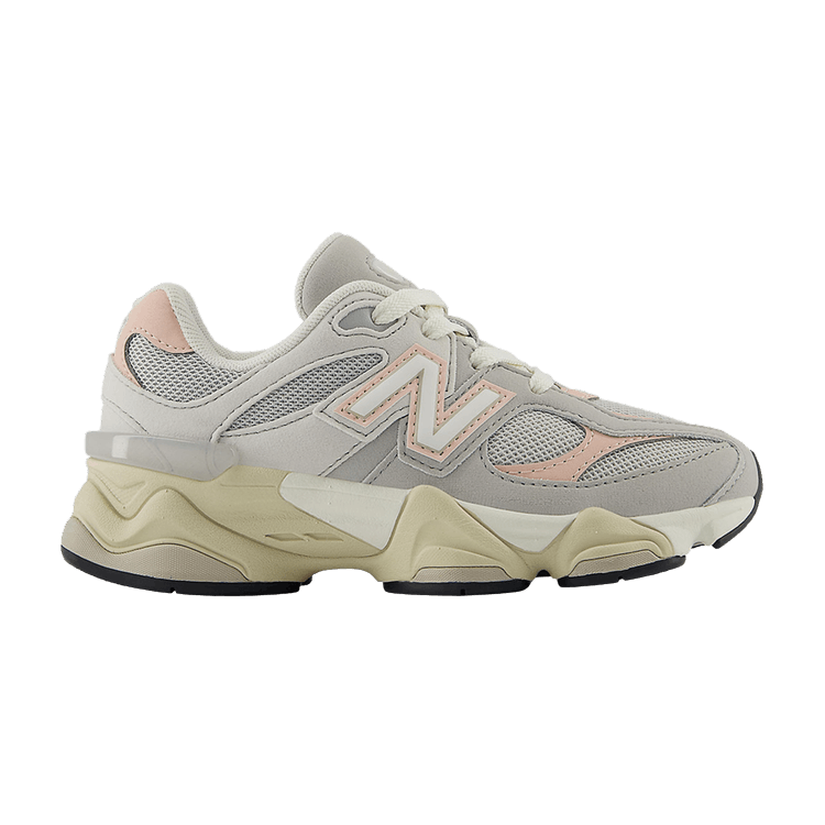 New Balance 9060 Little Kid 'Grey Matter Pink Haze'