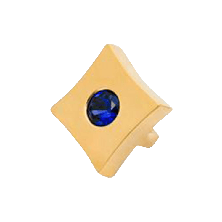 PECORA Quadrad Shoes Jewelry 'Gold'