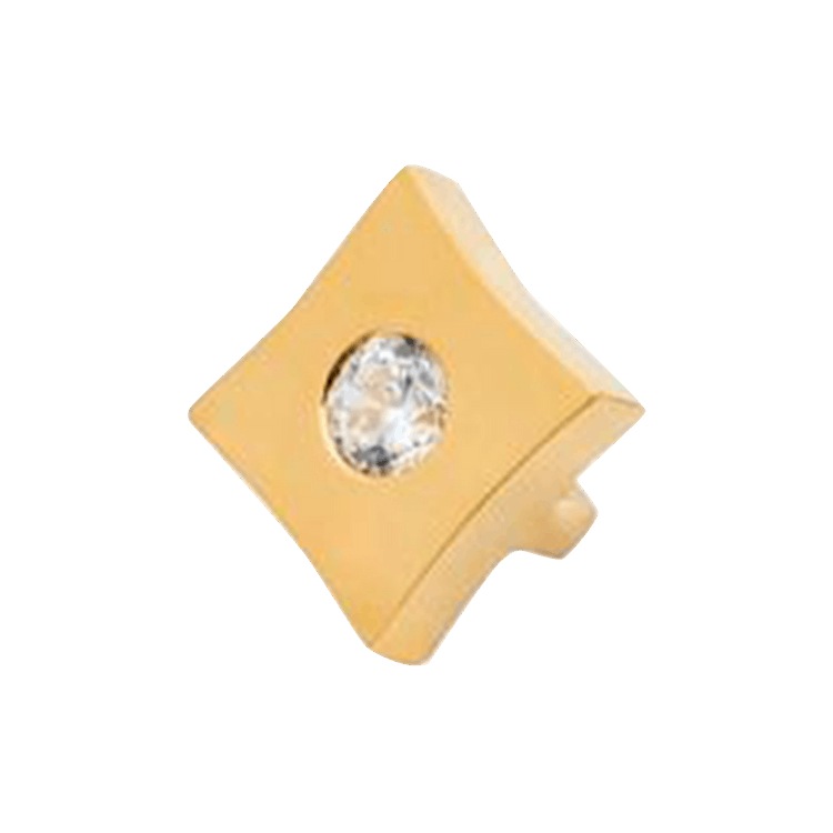PECORA Quadrad Shoes Jewelry 'Gold'