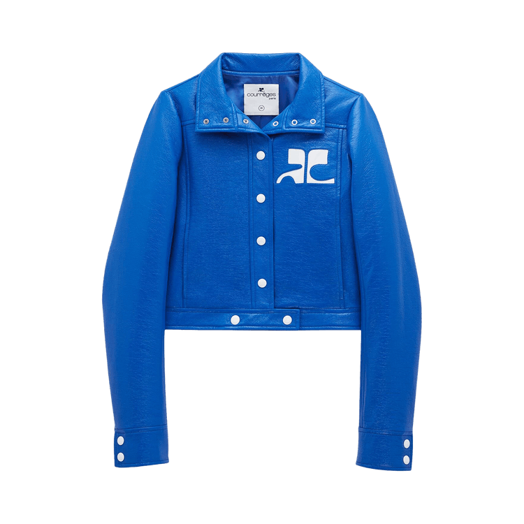 Courrèges Reedition Vinyl Jacket 'Blue'