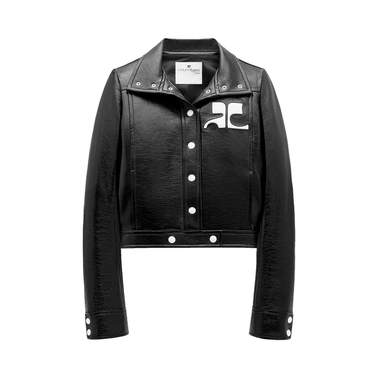 Courrèges Reedition Vinyl Jacket 'Black'