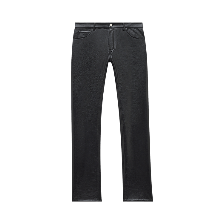 Courrèges 5-Pocket Vinyl Pants 'Black'