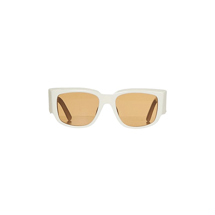 Palm Angels Laguna Sunglasses 'White/Brown'