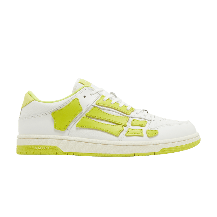 Amiri Skel Top Low 'White Lime'