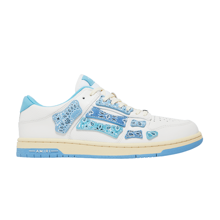 Amiri Skel Top Low 'Bandana - White Blue'