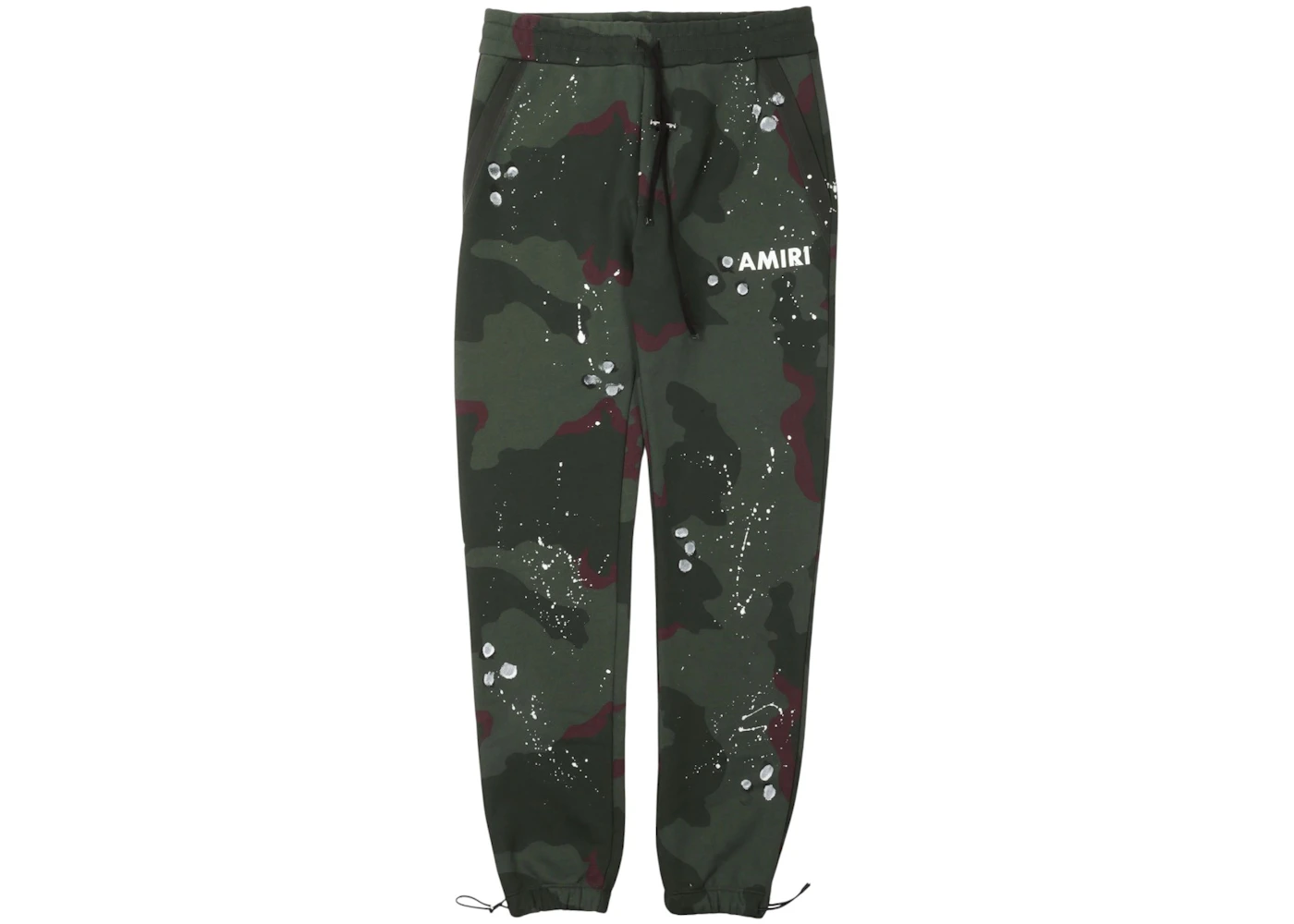 AMIRI Army Logo Sweatpants Camo