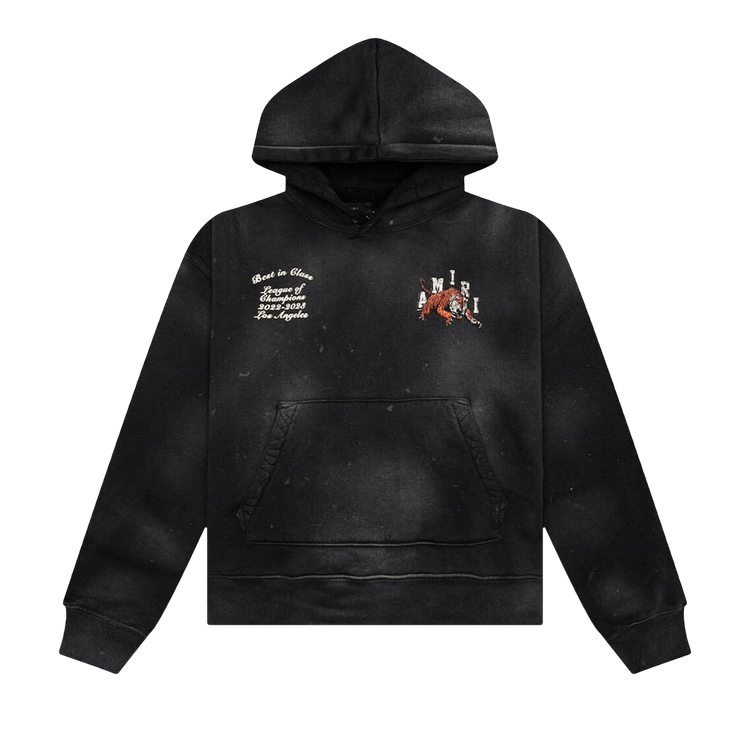 Amiri Vintage Tiger Varsity Hoodie 'Black'