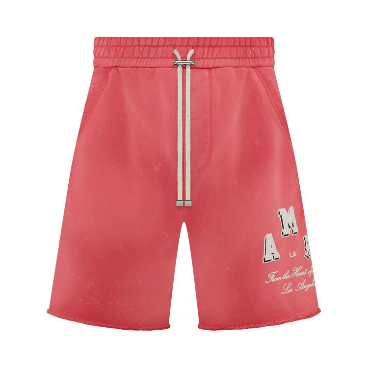 Amiri Vintage Collegiate Shorts 'Red'