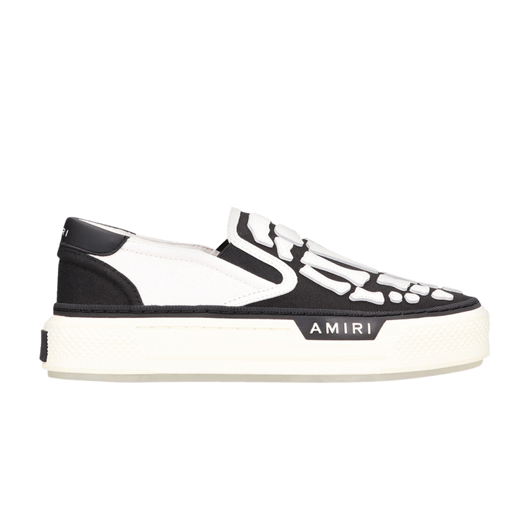Amiri Wmns Skel Top Slip-On 'Black White'