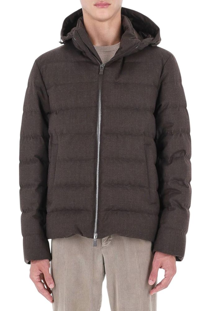 Herno Quilted Hooded Jacket