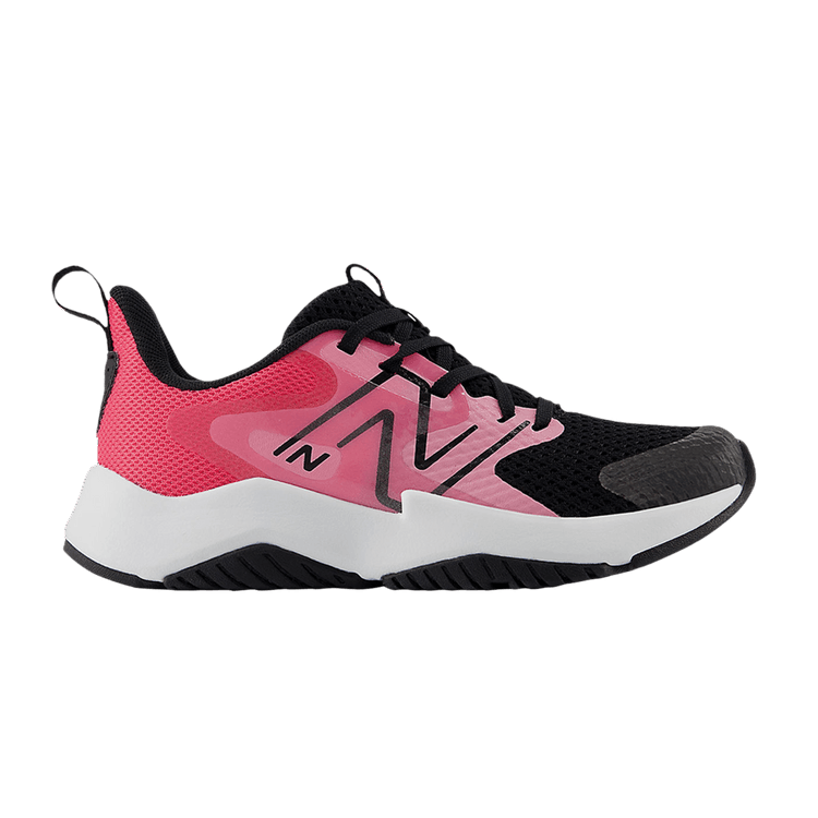 New Balance Rave Run v2 Little Kid 'Signal Pink Black'