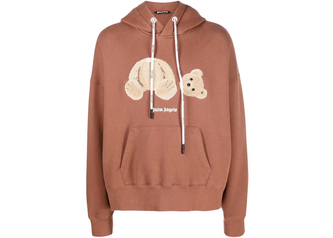 Palm Angels Bear Hoodie Brown/Brown