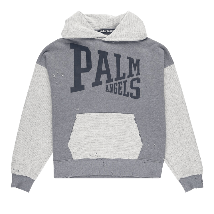 Palm Angels College Hoodie 'Grey'