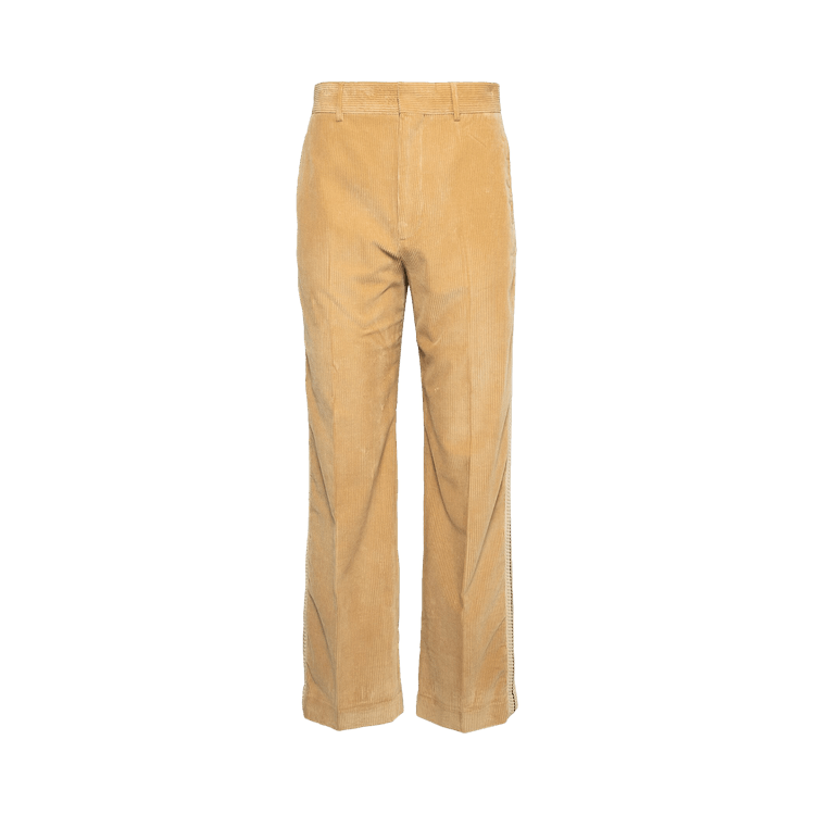 Palm Angels Corduroy Suit Tape Pants 'Beige/Off White'