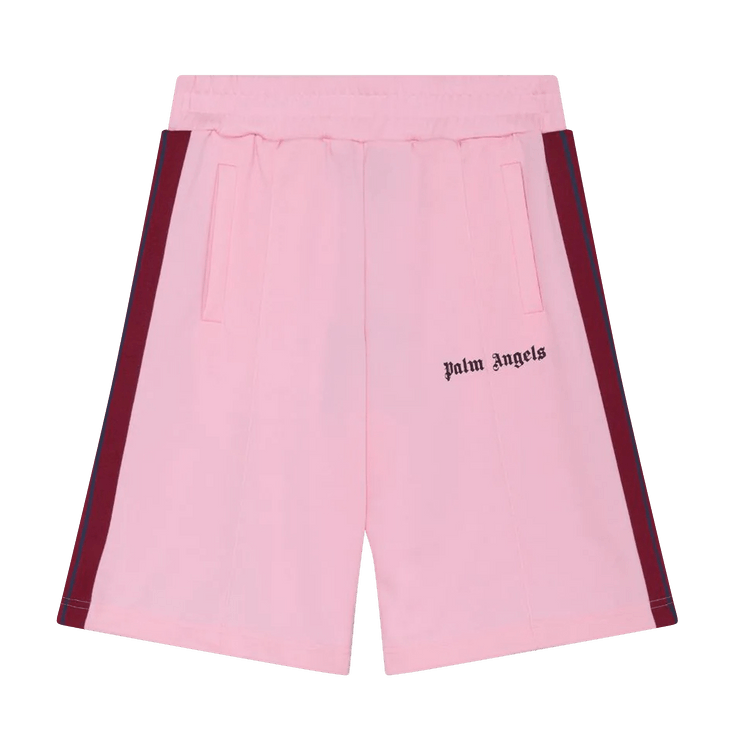 Palm Angels Track Shorts 'Pink/Black'