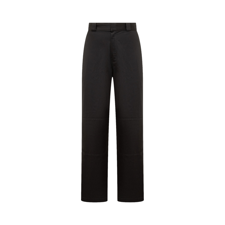 Palm Angels Sartorial Waistband Workpants 'Black/Off White'