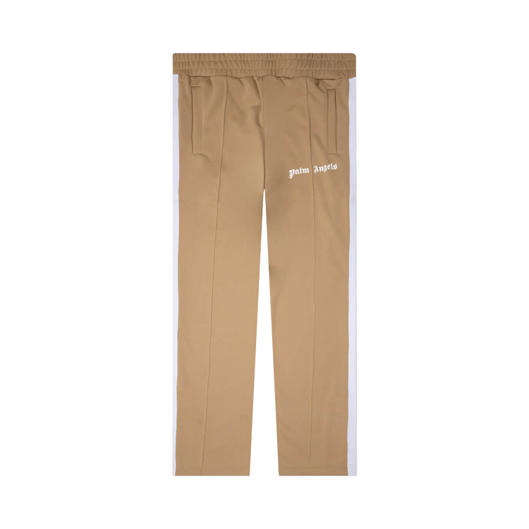 Palm Angels Classic Track Pants 'Beige/White'