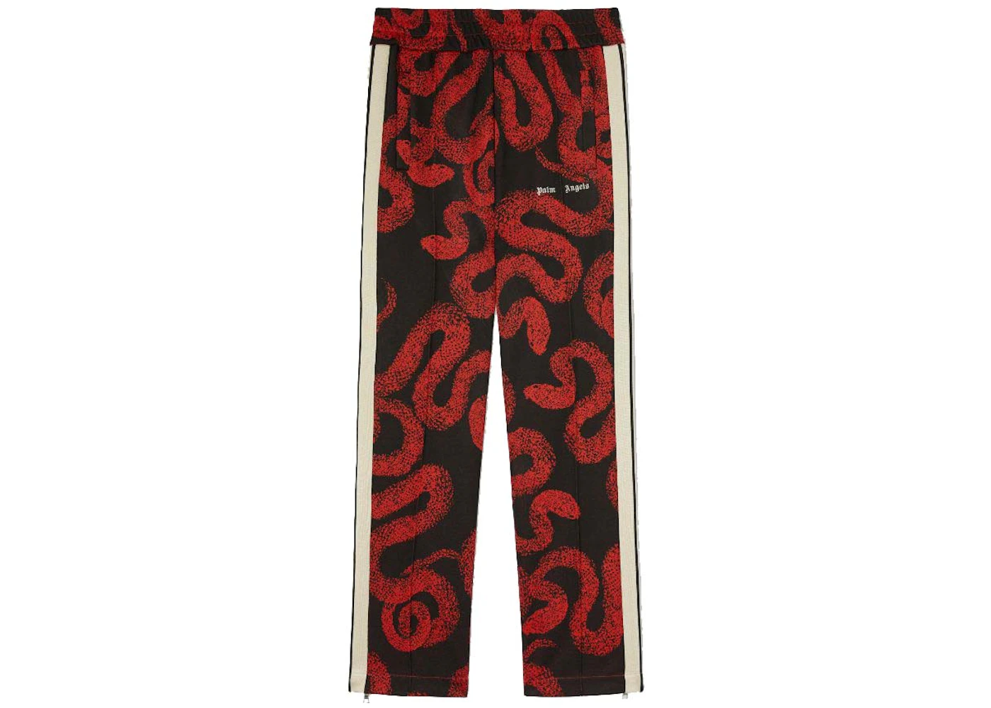 Palm Angels Lunar New Year Snake Track Pants Red/Black