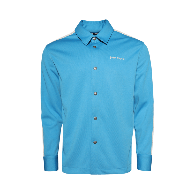 Palm Angels Classic Logo Track Shirt 'Light Blue'
