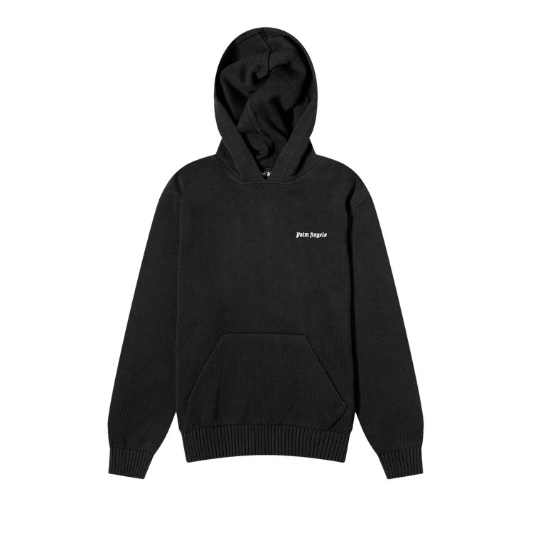 Palm Angels Classic Logo Hoodie 'Black/Off White'