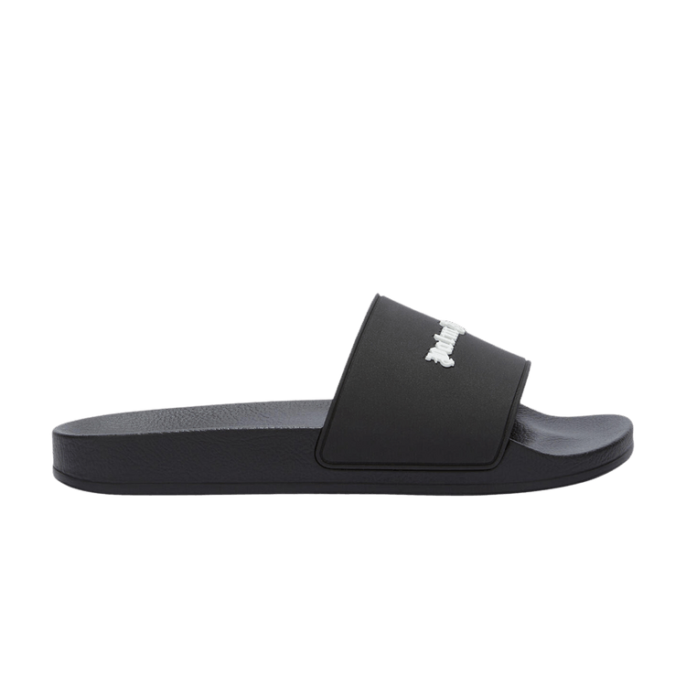 Palm Angels Classic Logo Sliders 'Black White'
