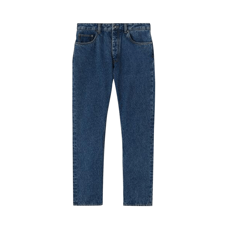 Palm Angels Monogram Straight Jeans 'Light Blue'