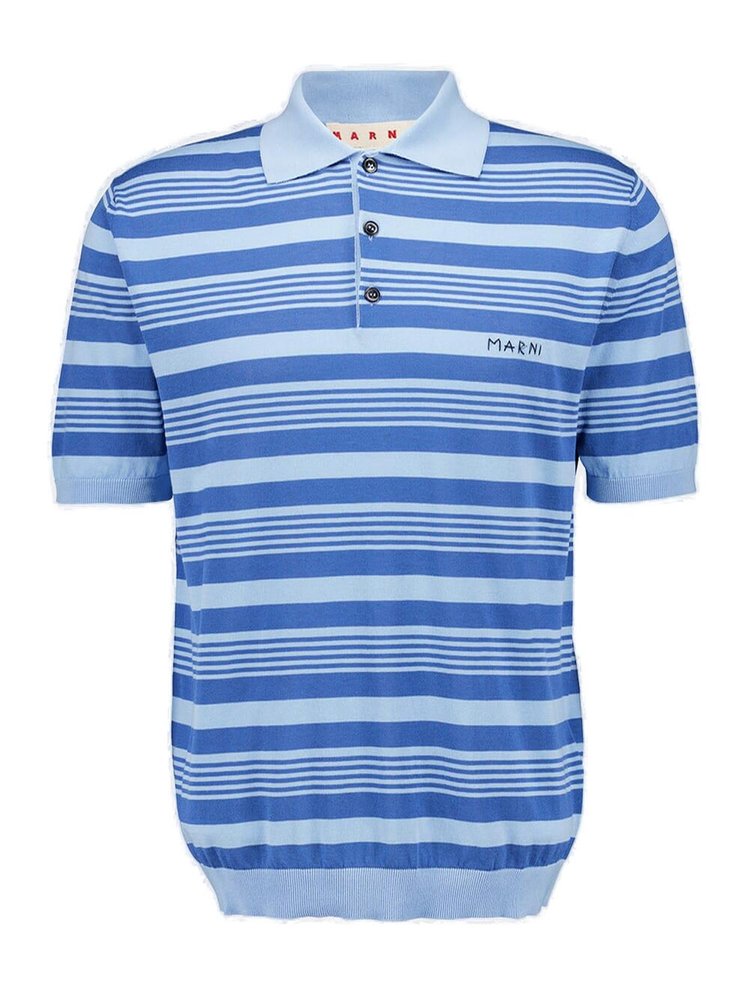 Marni Striped Polo Shirt