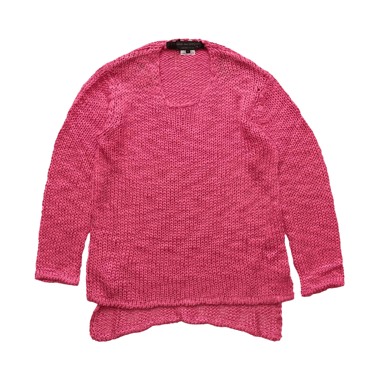 Comme des Garçons Homme Plus Crewneck Sweater 'Pink'