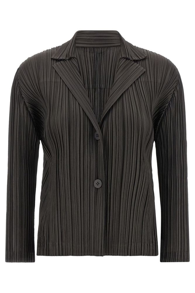 Pleats Please By Issey Miyake Pleated Blazer