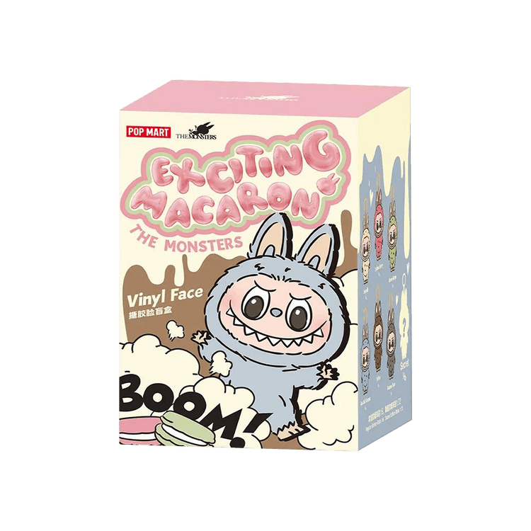 Pop Mart Labubu THE MONSTERS Exciting Macaron Vinyl Face Sealed Single Blind Box 'Mystery'