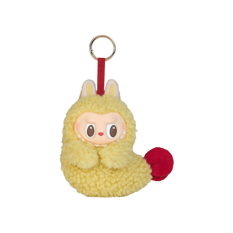 Pop Mart Labubu THE MONSTERS Wacky Mart Series Earphone Case 'Yellow'