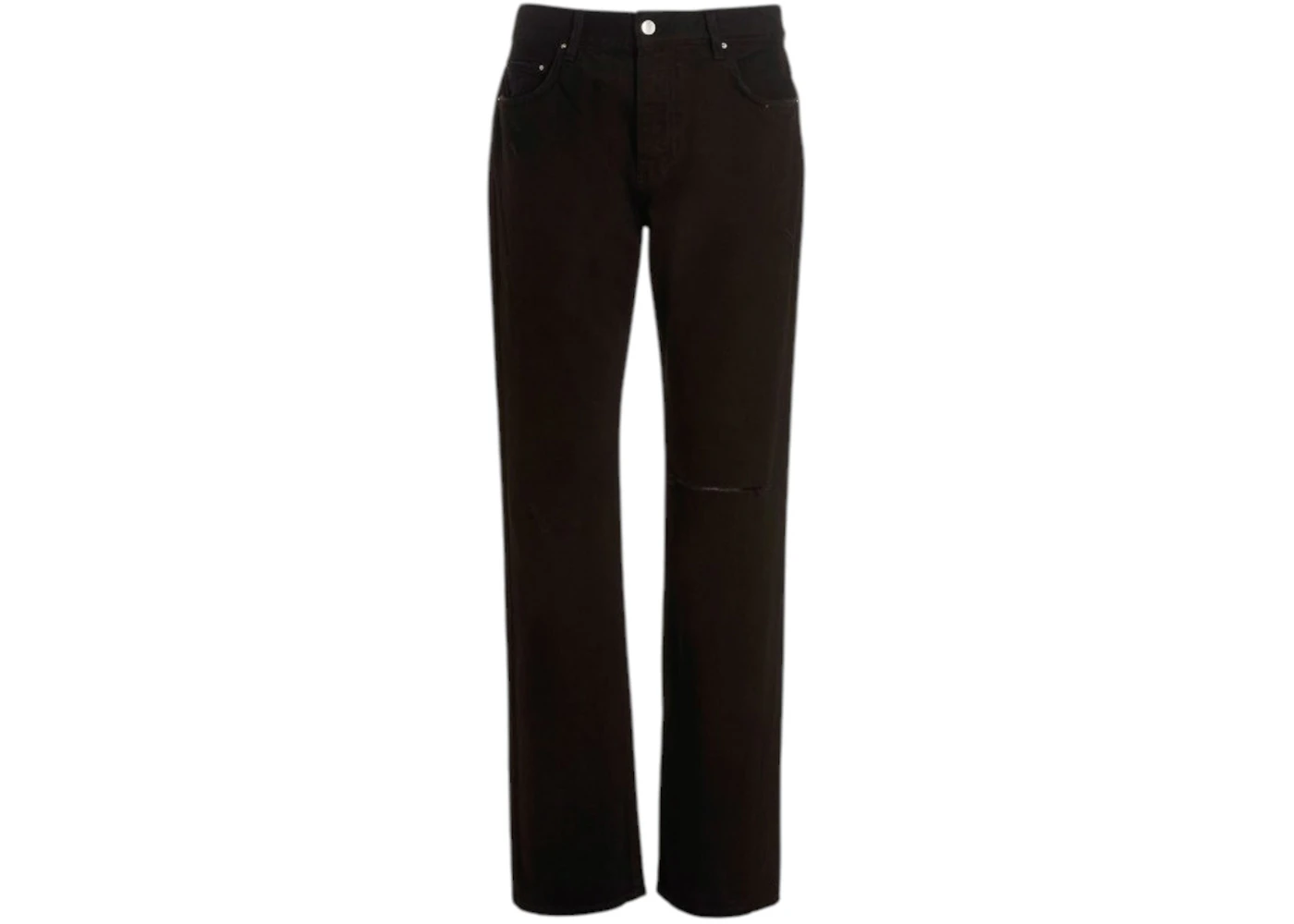 Amiri MA Bar Pocket Straight Leg Jeans Black